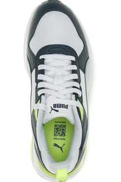 Sneakers bianche e grigio chiaro in mesh Puma Trinity 2 LT