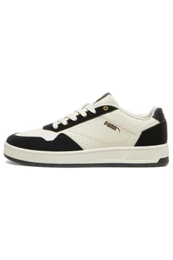 Sneakers Bianche e Marroni Puma Court Classic SD