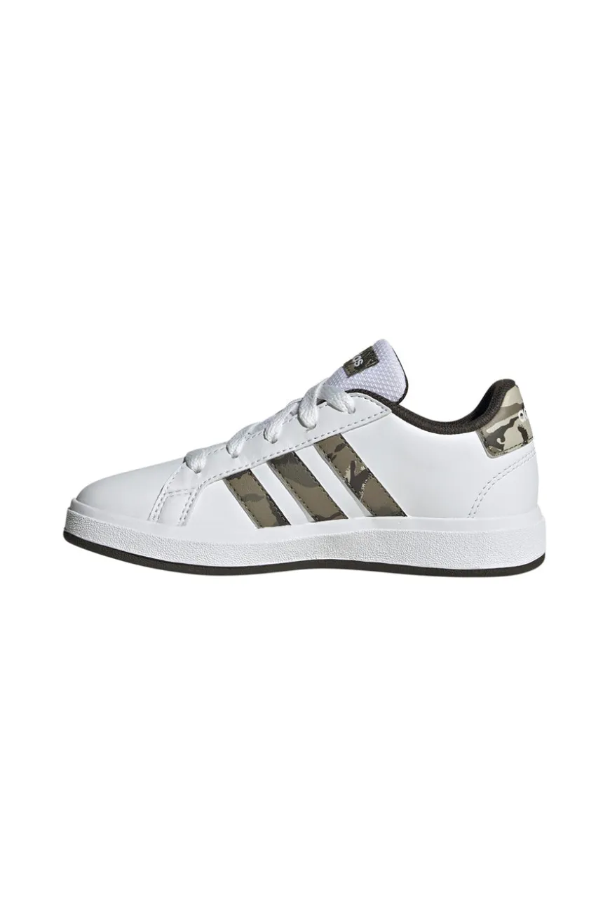 Sneakers Bianche e Mimetiche Adidas Grand Court 2.0 K