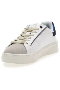 Sneakers Bianche e Navy con Punta Beige U.S.G.POLO JOE LTX