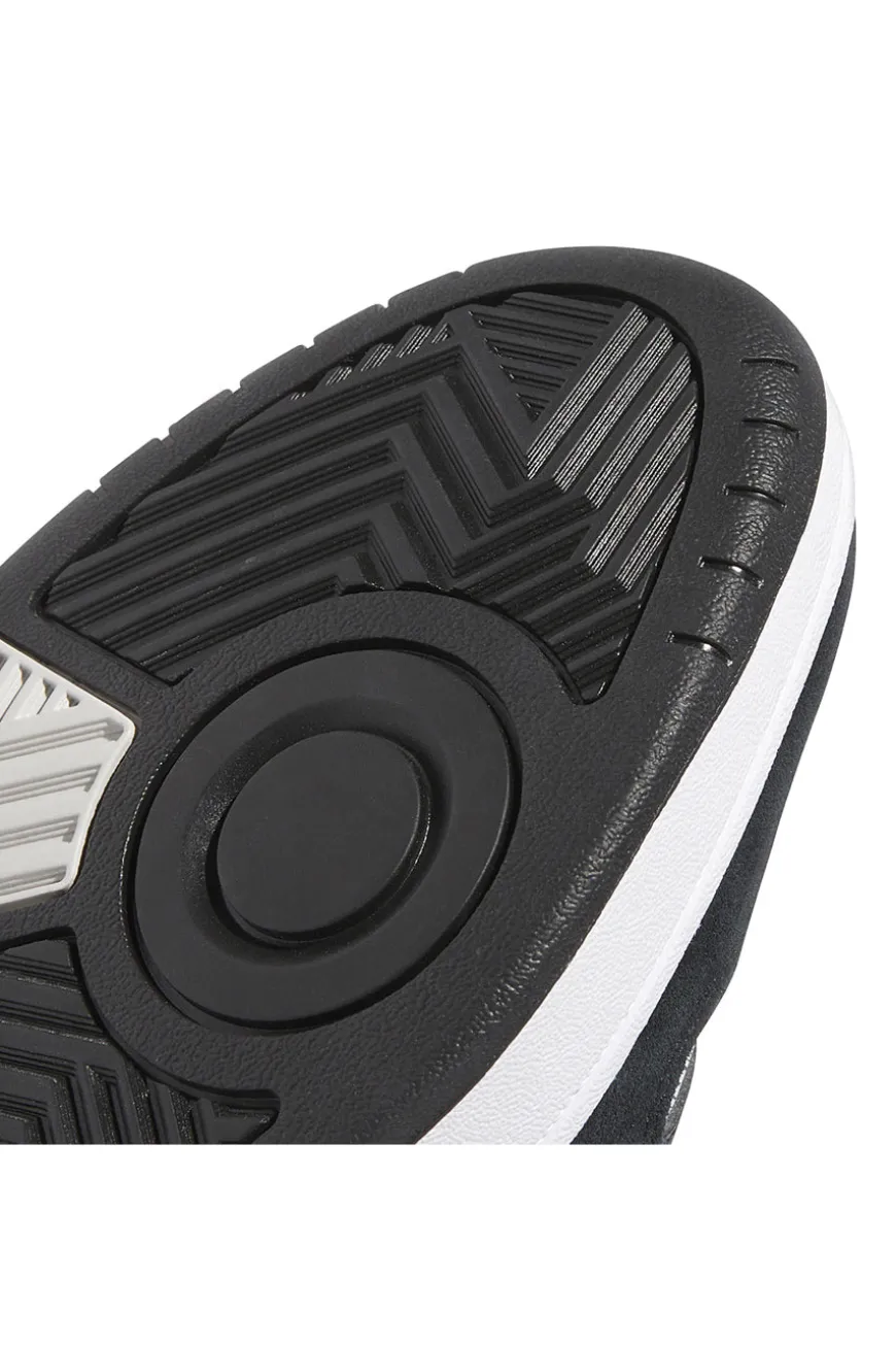 Sneakers bianche e nere con dettagli a contrasto Adidas Hoops 3.0