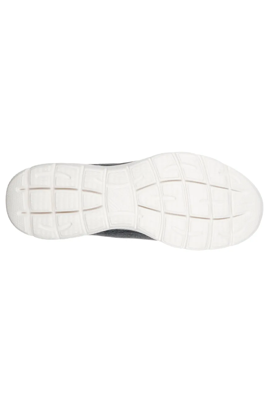 Sneakers Bianche e Nere con Memory Foam Skechers Summits - Louvin