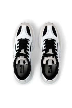 Sneakers Bianche e Nere con Platform FILA RECADE