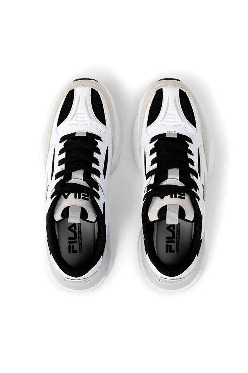 Sneakers Bianche e Nere con Platform FILA RECADE