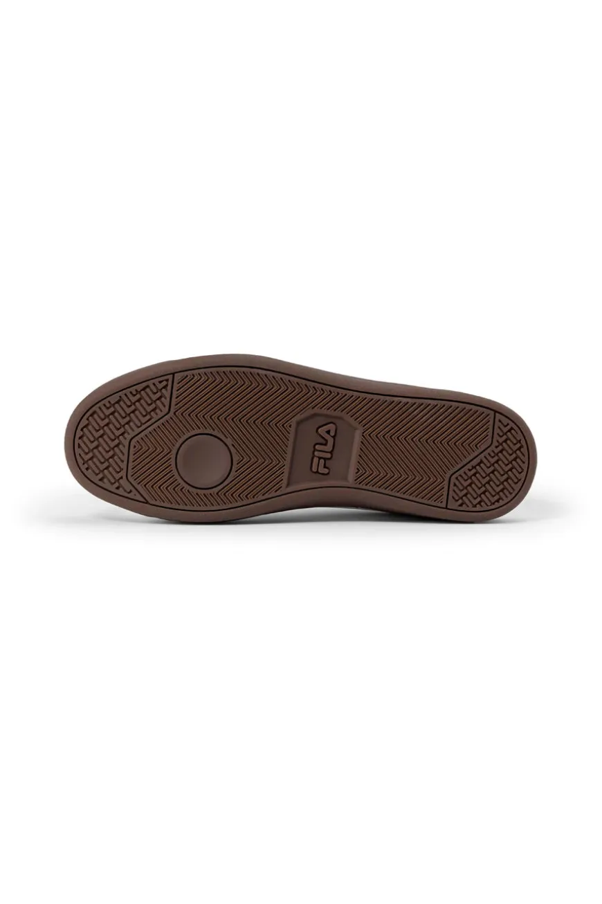 Sneakers bianche e nere con suola a contrasto FILA COURTBAY