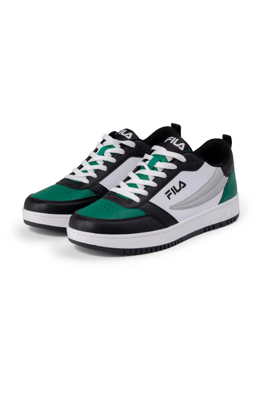 Sneakers Bianche e Nere e Verdi FILA Rega Nf