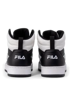 Sneakers Bianche e Nere Fila Rega Nf Mid