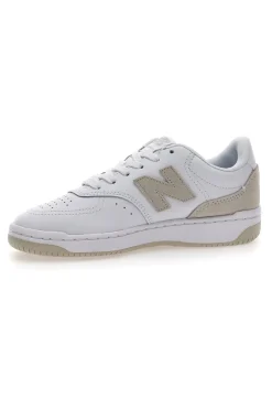 Sneakers bianche e oro con tomaia traforata NEW BALANCE BB80RTG
