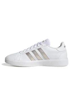 Sneakers Bianche e Oro Grand Court 2 Lifestyle Court