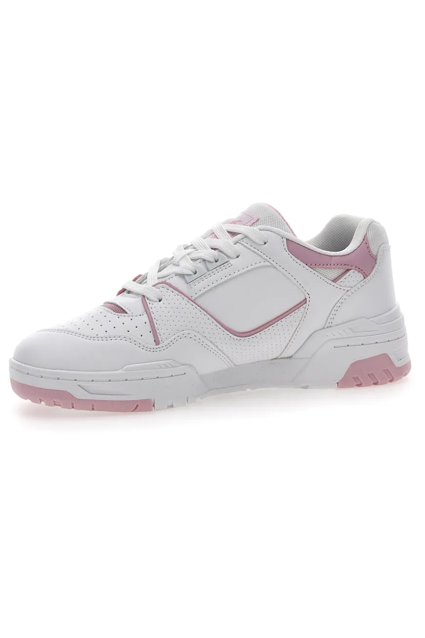 Sneakers Bianche e Rosa British Knights Vendon