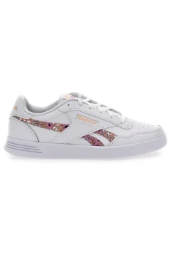 Sneakers Bianche e Rosa Con Brillantini Reebok Court Advance