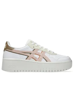 Sneakers Bianche e Rosa Con Platform Asics Japan S