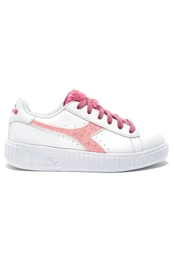 Sneakers Bianche e Rosa DIADORA GAME STEP P GS FLUFFY