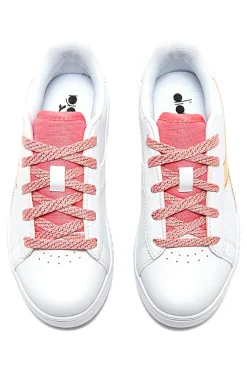 Sneakers Bianche e Rosa DIADORA GAME STEP P PS GLITCH