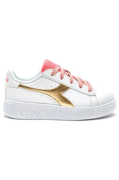 Sneakers Bianche e Rosa DIADORA GAME STEP P PS GLITCH