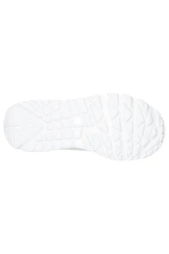 Sneakers Bianche e Rosa Skechers Street Uno Lite -B Lovely Luv
