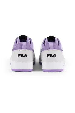 Sneakers Bianche e Suola Lilla Fila Raga Wmn
