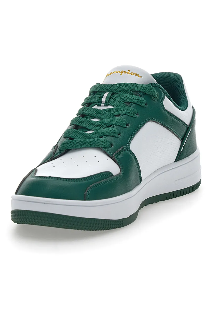 Sneakers Bianche e Verdi Champion Rebound 2.0 Low