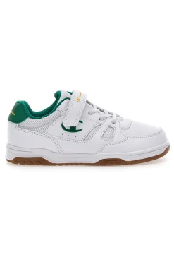 Sneakers Bianche e Verdi con Velcro CHAMPION CLY 87 B PS