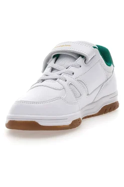 Sneakers Bianche e Verdi con Velcro CHAMPION CLY 87 B PS