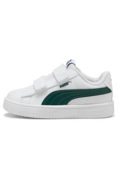 Sneakers Bianche e Verdi Puma Rickie Classic V Inf