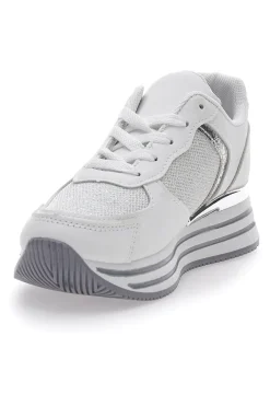 Sneakers Bianche Flatform Cafè Cost 231