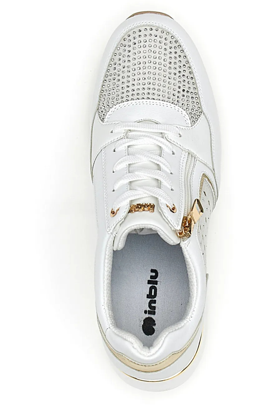 Sneakers Bianche Inblu 378 IN