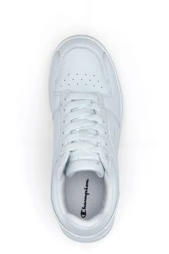 Sneakers bianche in materie sintetiche stile basket Champion RD18 2 Low