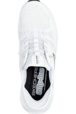 Sneakers bianche in mesh slip-ins con air-cooled memory foam Skechers Glide-Step Pro