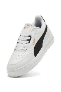 Sneakers bianche in pelle con dettagli neri Puma Shuffle Downtown