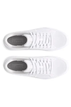 Sneakers bianche in pelle con suola comfort Under Armour W Official