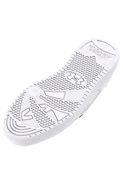 Sneakers bianche in pelle con suola comfort Under Armour W Official