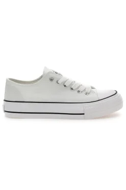 Sneakers Bianche In Tela da Donna Everlast 2137