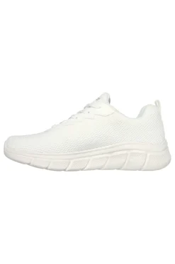 Sneakers bianche knit ammortizzate Skechers Bobs B Flex Chill Edge