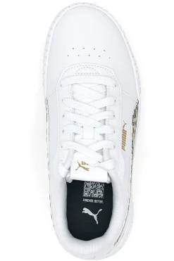 Sneakers Bianche Leopardate Puma Carina 2.0 Animal Update