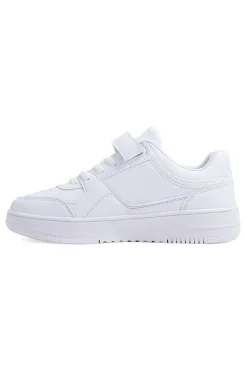 Sneakers bianche low cut con strappo Champion RD18 LOW B PS