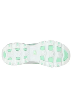 Sneakers Bianche Skechers D'Lites Blooming Fields