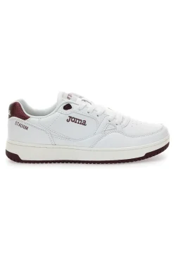 Sneakers bianche stile tennis con dettagli bordeaux Joma CStadium Lady 2520