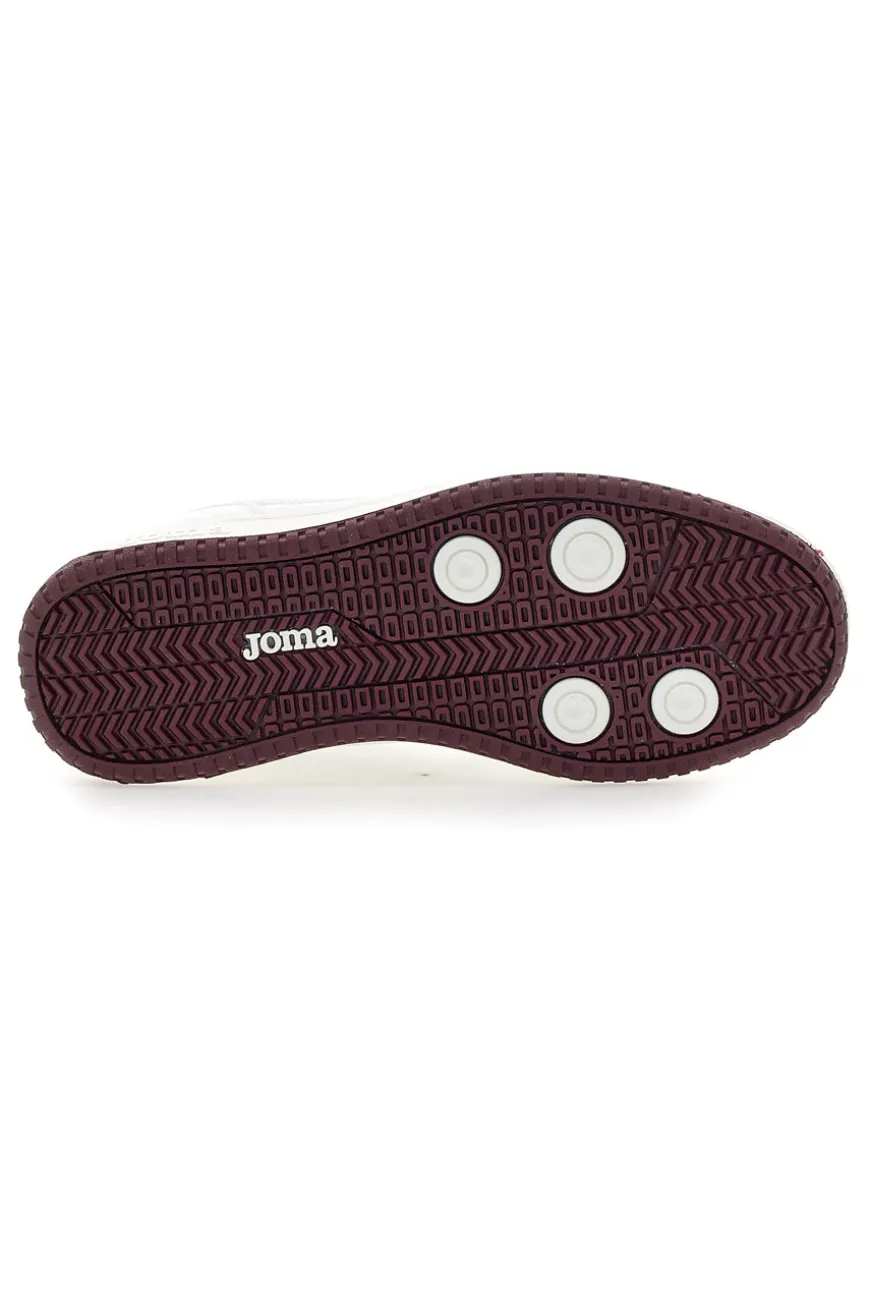 Sneakers bianche stile tennis con dettagli bordeaux Joma CStadium Lady 2520