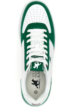 Sneakers Bianche/Verdi da Uomo U.S. Grand Polo 41471