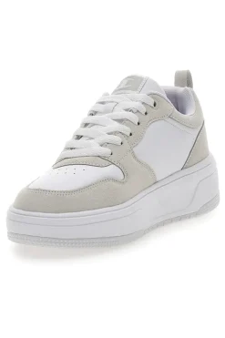 Sneakers Bianco Beige Con Platform CHAMPION RD18 LITE LOW