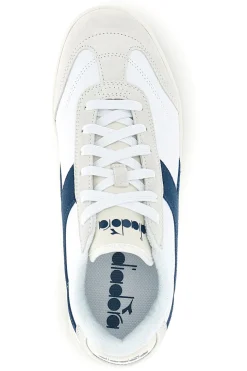 Sneakers bianco blu con lacci Diadora Kick SL