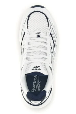 Sneakers bianco con inserti navy e silver Reebok Belwave