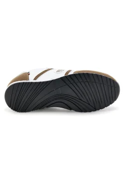 Sneakers bianco e beige con suoletta estraibile Marina militare MM255