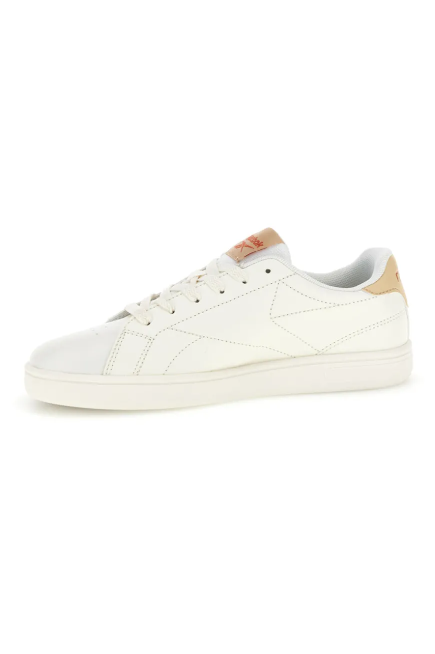 Sneakers bianco inserti beige Reebok Court Clean