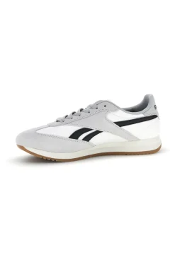 Sneakers bianco in tessuto con inserti grigio chiaro Reebok World 70