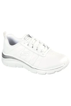 Sneakers bianco Memory Foam Skechers Fashion Fit Effortless
