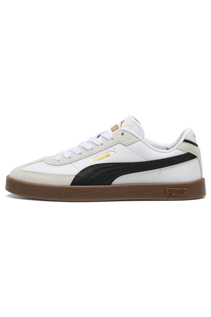 Sneakers bianco pelle Puma Club II Eva Jr