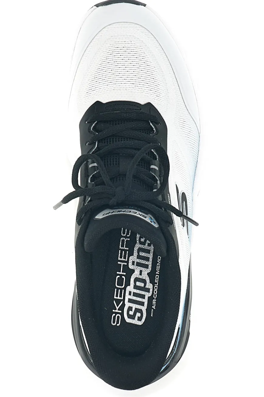 Sneakers bianco Slip Ins in mesh Skechers Skech Cage