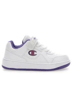 Sneakers bianco tomaia in materiale sintetico Champion Rd18 Low G Ps